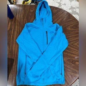 The North Face Blue Full-Zip Sweatshirt